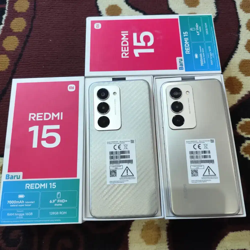 Redmi 15 8/128 Seken - fulset ori