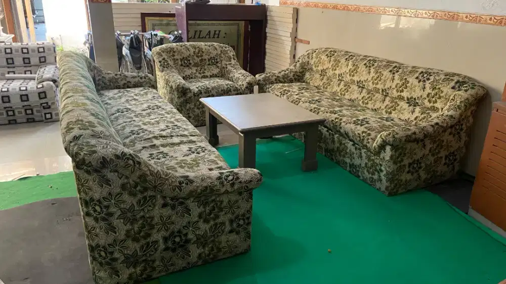SECOND kursi Sofa ruang tamu 1 set sama meja Kursi Ruang Tamu Besar