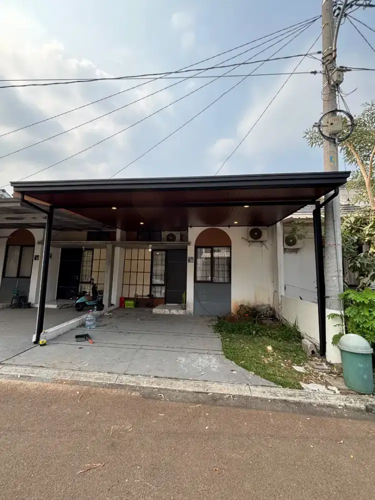 pemasangan kanopi minimalis