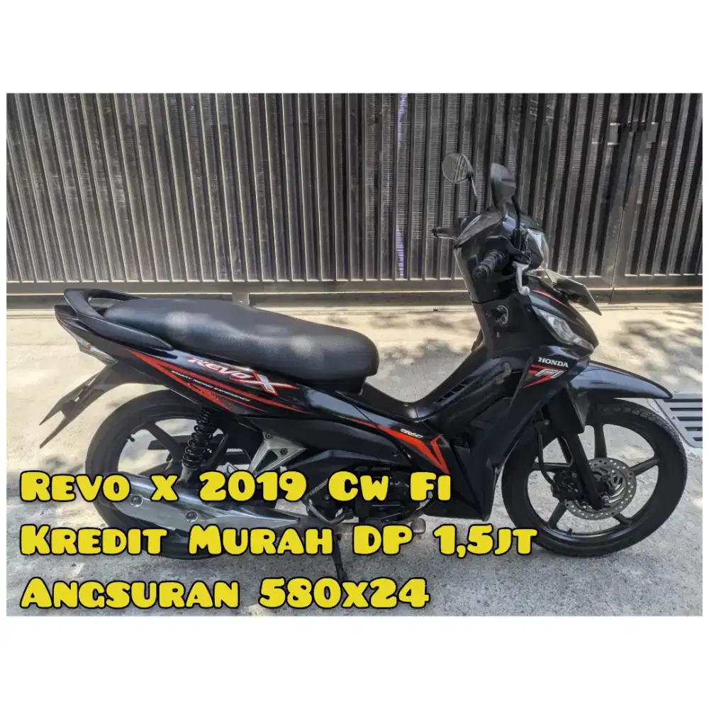 Revo x 2019 Pgmfi Hitam Cw Mesin Josh Jish