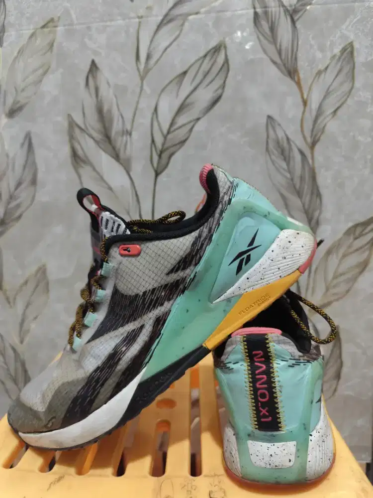 WTS Sepatu Reebok Nano X1 Adventure 'Grey Semi Pixel Mint'