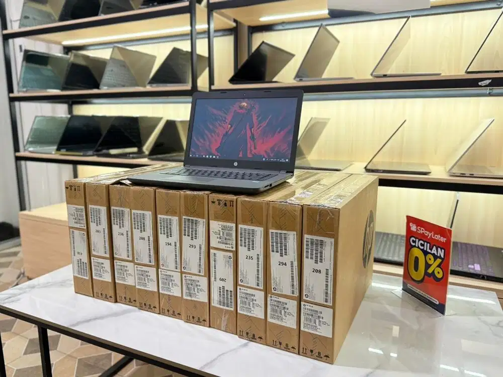 LAPOP BARU  HP CORE I3-6006U RAM 4 GB HDD 1000 GB
