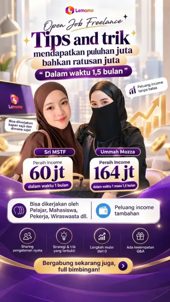 OPEN JOB FREELANCE