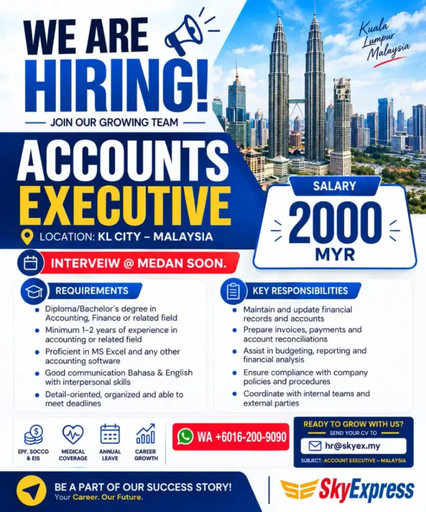 Membutuhkan pekerja kantor