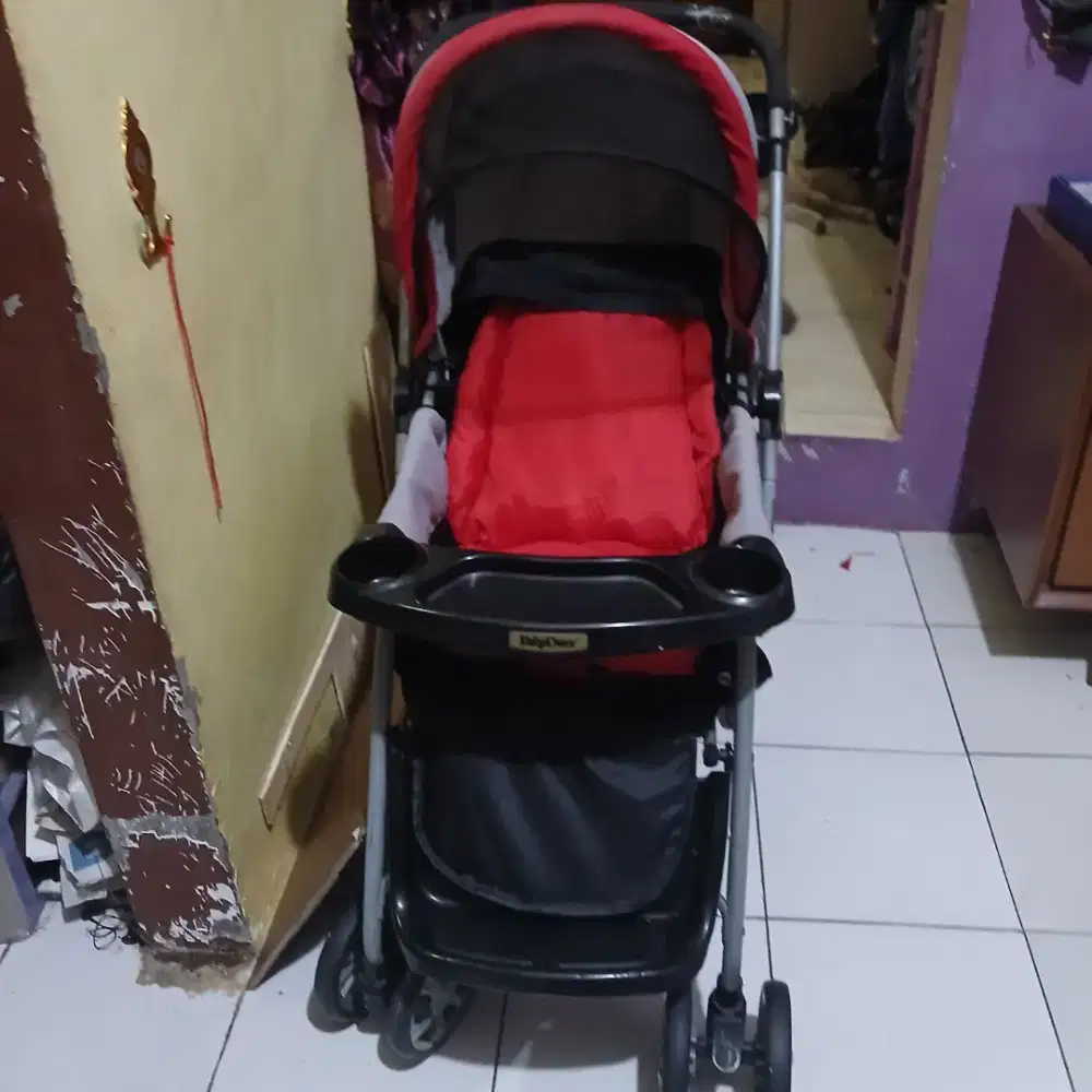 Stroler bisa dorong dua arah masih bagus sese