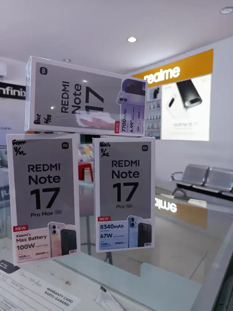 NEW REDMI NOTE 17 PRO MAX