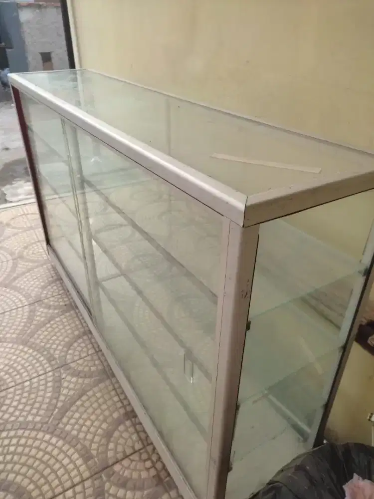 Etalase Warung 175x40cm tinggi 1meter