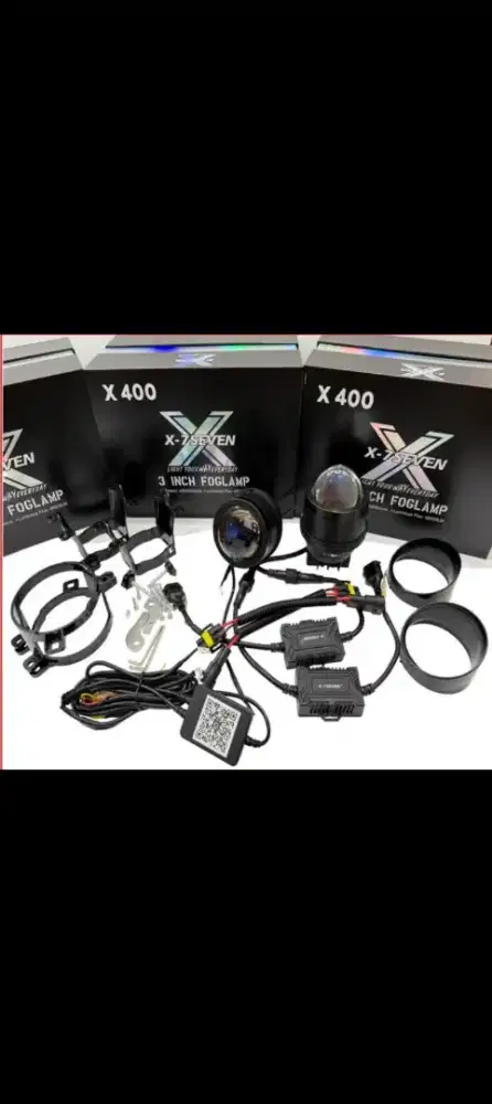 LAMPU BILED FOGLAMP 3INCH 3WARNA DEVIL APP