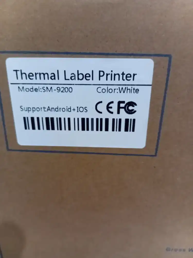 Mesin print label