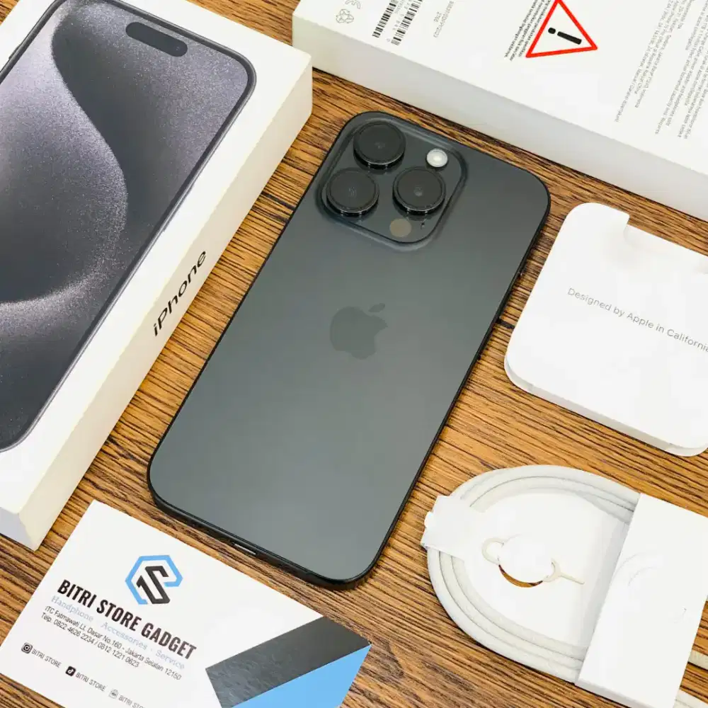 IPHONE 15 PRO 128GB IBOX BLACK
