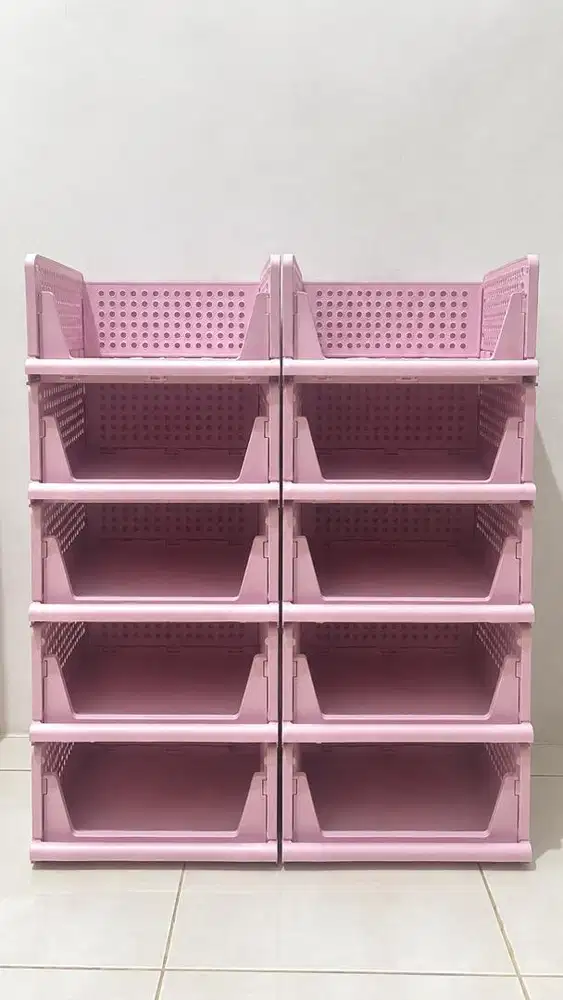 RAK PLASTIK PINK – 10 UNIT