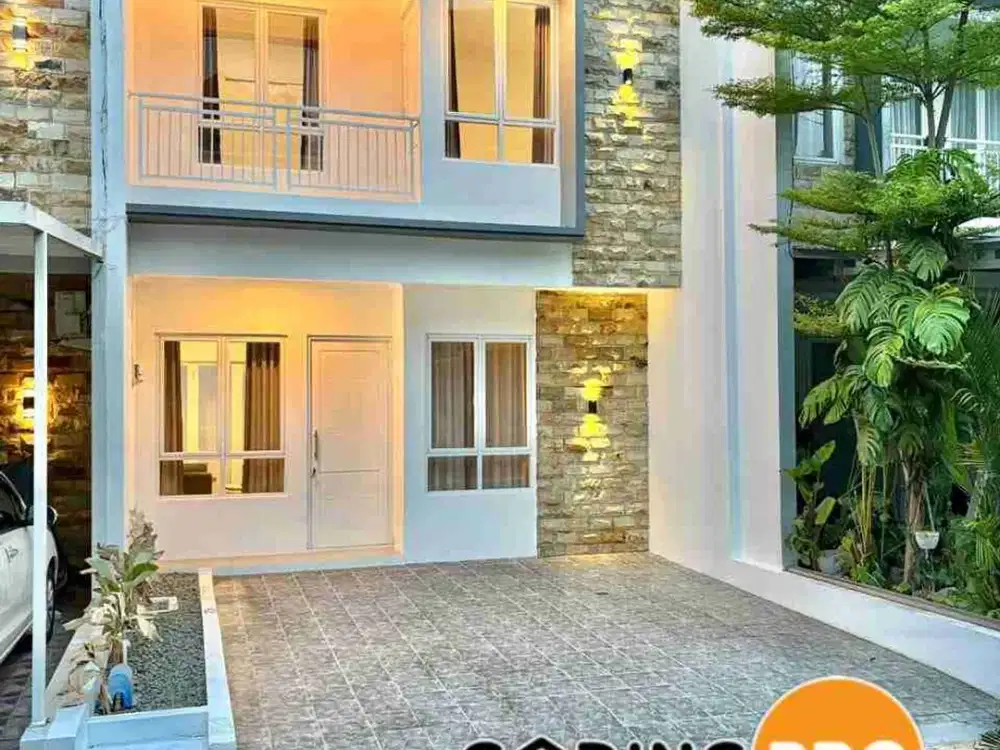 Dijual rumah cantik 2 lantai di Margonda Depok