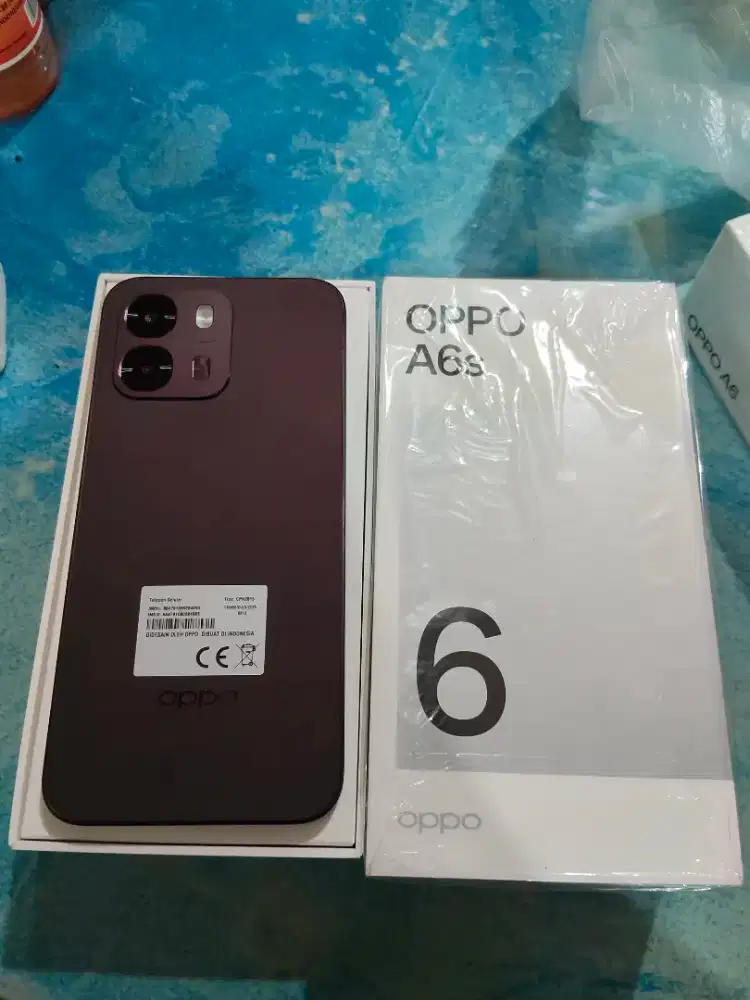 Oppo A6S ram 8/128 coklat