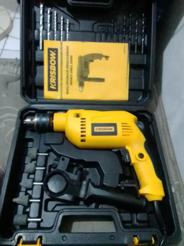 Mesin bor impact 500w