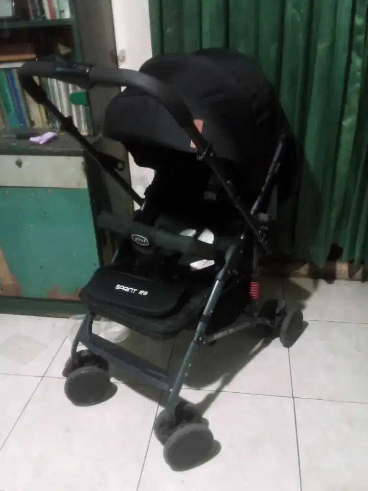 Stroler pliko sprint bisa lipat dorong dua arah