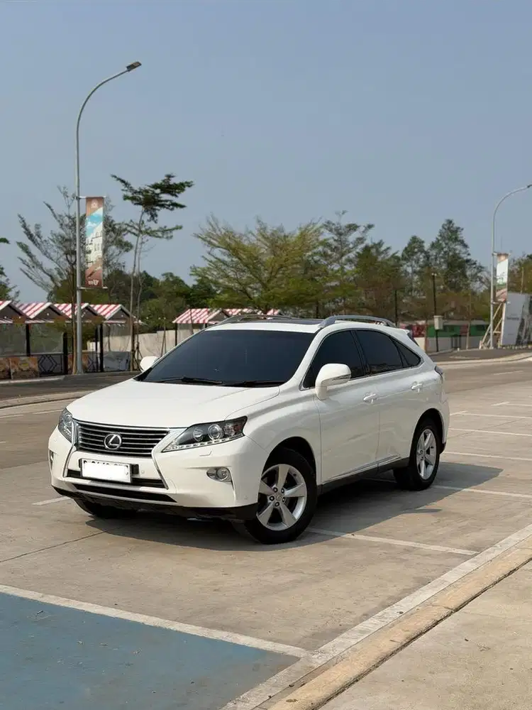 Lexus RX270 Facelift ATPM CBU 2013 Putih Interior Hitam