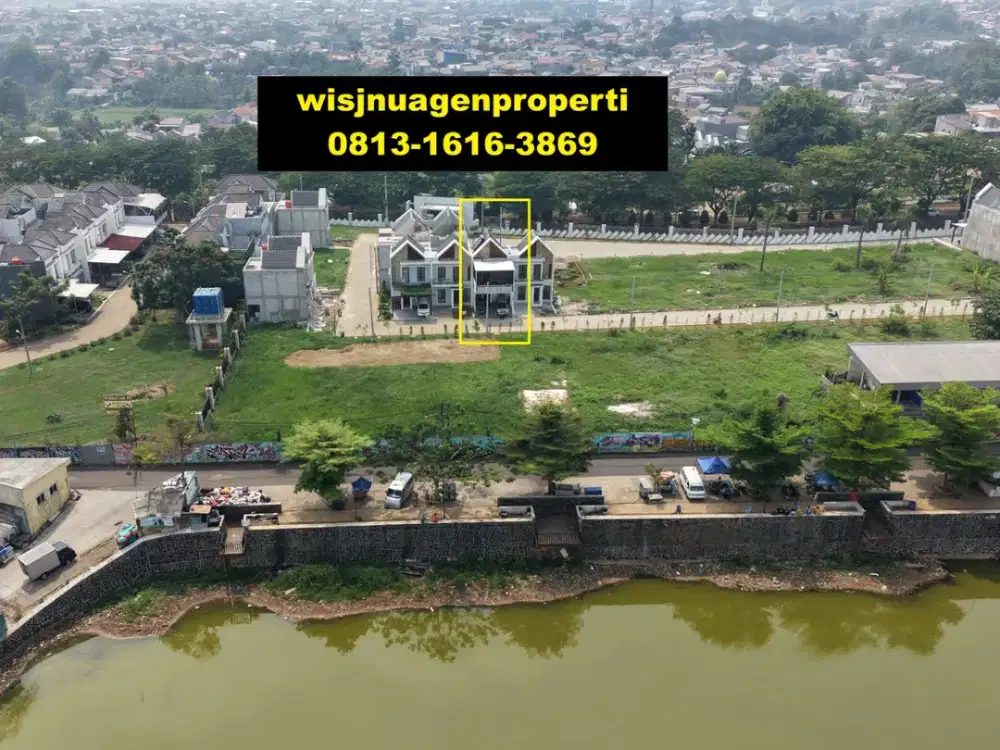 Rumah FF Siap Huni Baru Jual Cepat Green Lake View Cimanggis Cluster Azalea