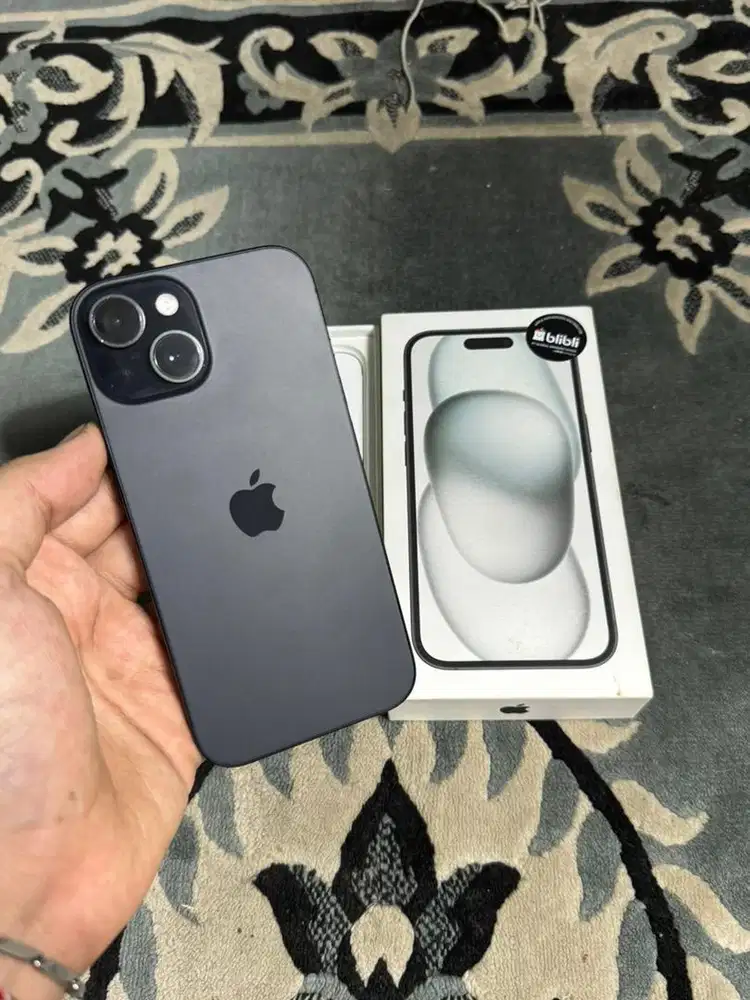 iphone 15 128gb ibox Garansi baru off supee mulus fullset original