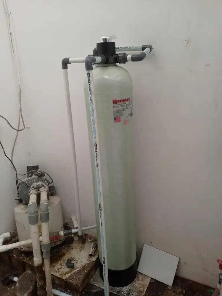 Paket komplit filter air sumur bersih