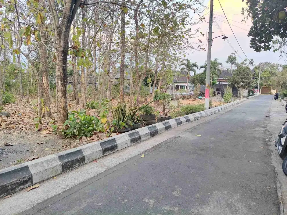 tanah strategis dekat pasar tunggul gondang sragen