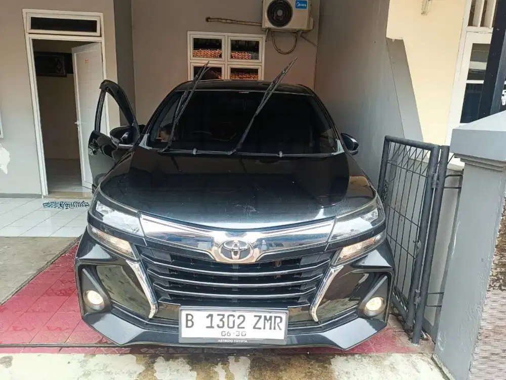 Avanza 1.3 G Manual 2020 Hitam, Km 72rb, Pajak Jun 2027, Plat Genap