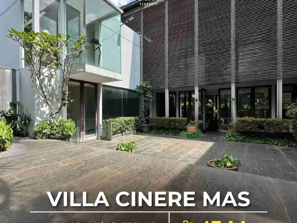Villa Cinere Mas Modern Tropical House Designed By Andra Matin
