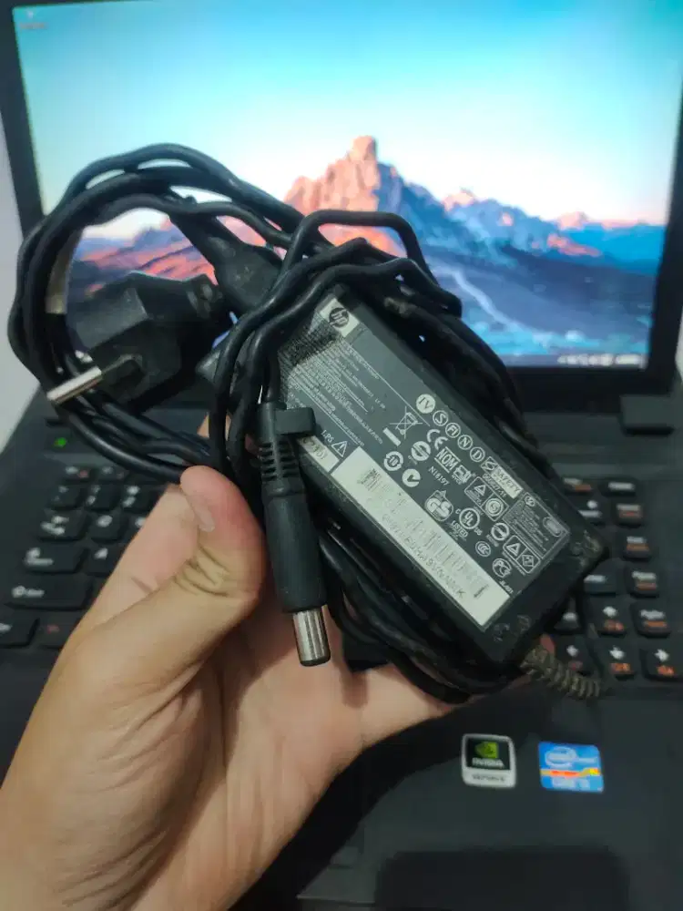 Charger Cas Laptop Notebook HP Colokan besar