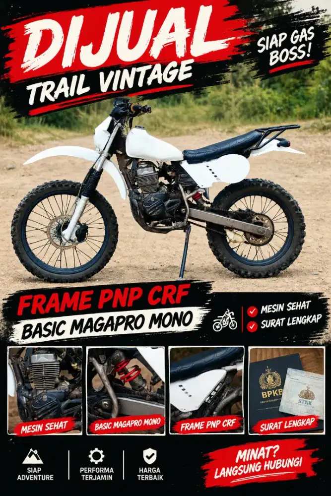 Trail vintage basic megapromono