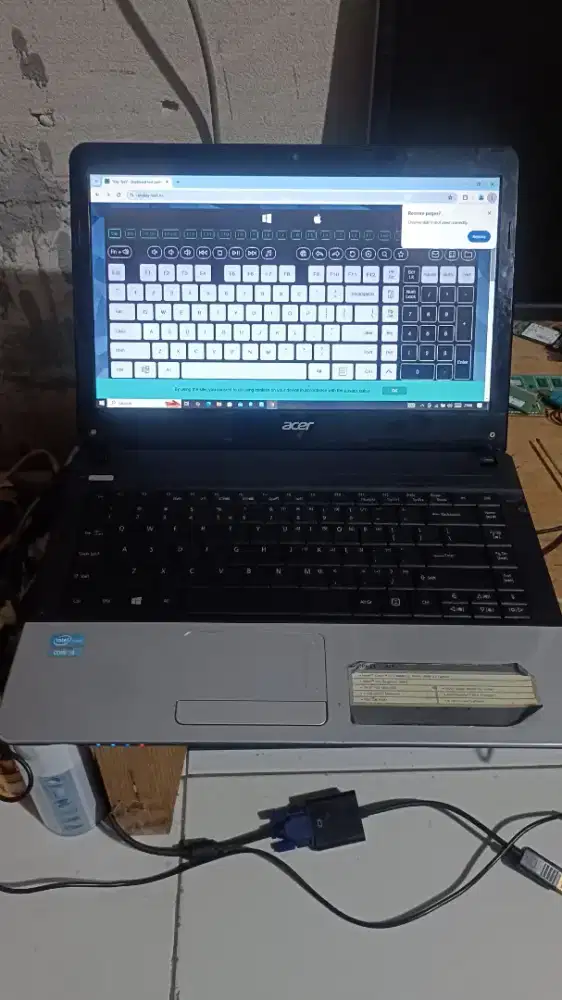 Laptop acer i3 Ram 6gb Hdd 500gb