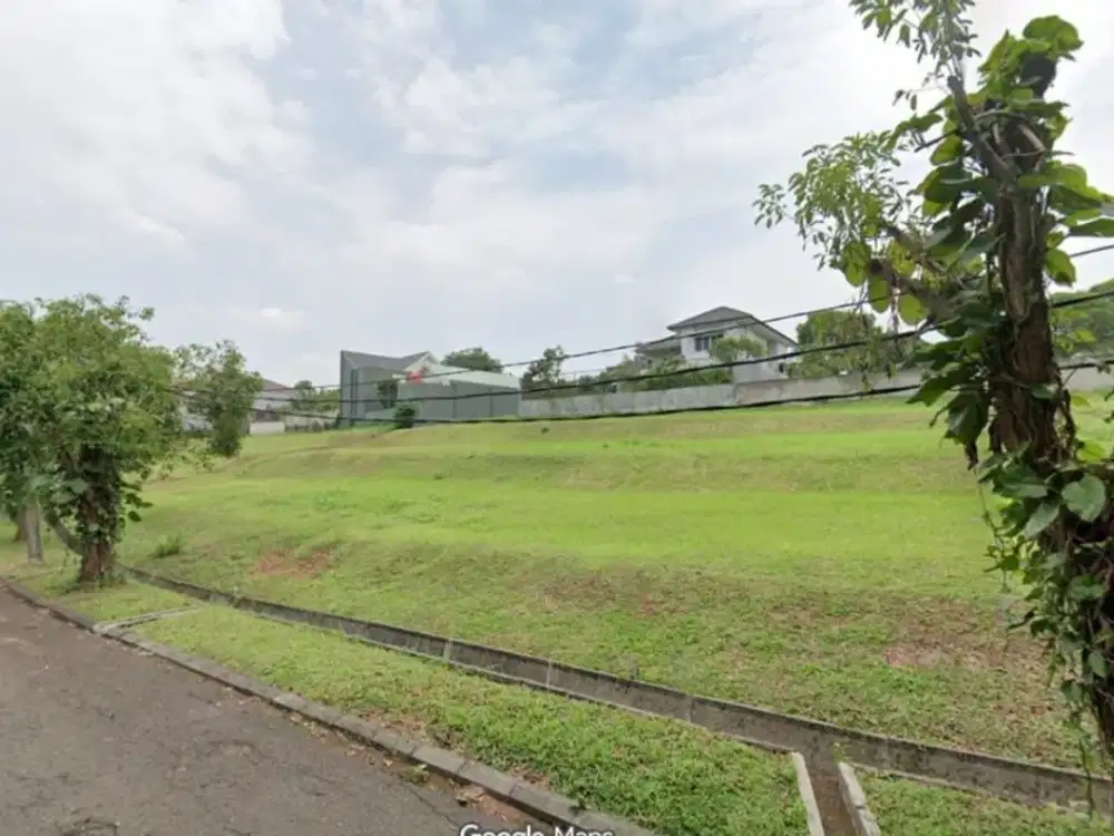 Dijual Sebidang Tanah Kosong di Bukit Cinere Jl Sungai Pesanggrahan V, Cinere, Depok, Jawa Barat