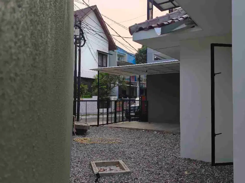 Rumah Ngantong arsitektur desain Brand new Nusa Loka BSD city