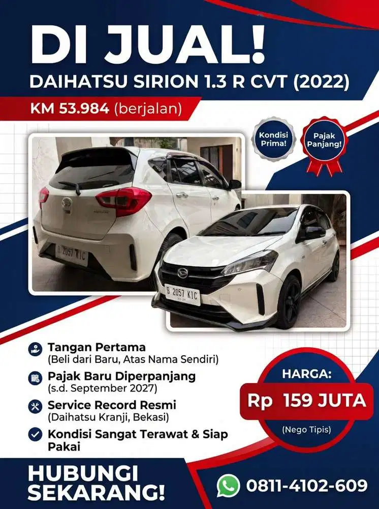 Daihatsu Sirion 2022 Bensin