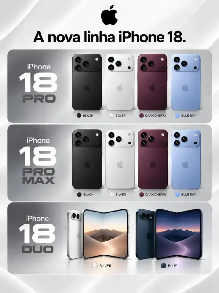 iPhone 18 series
