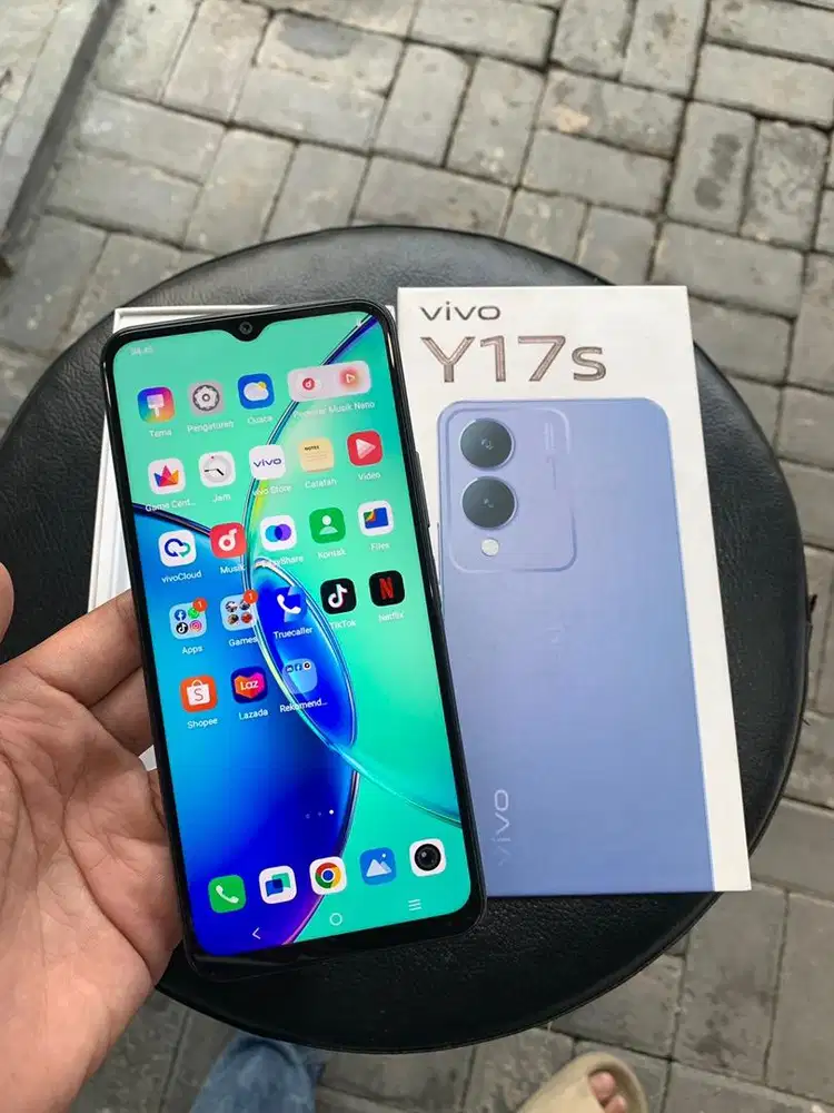 Vivo Y17s 4/64 fullshet segel nominus