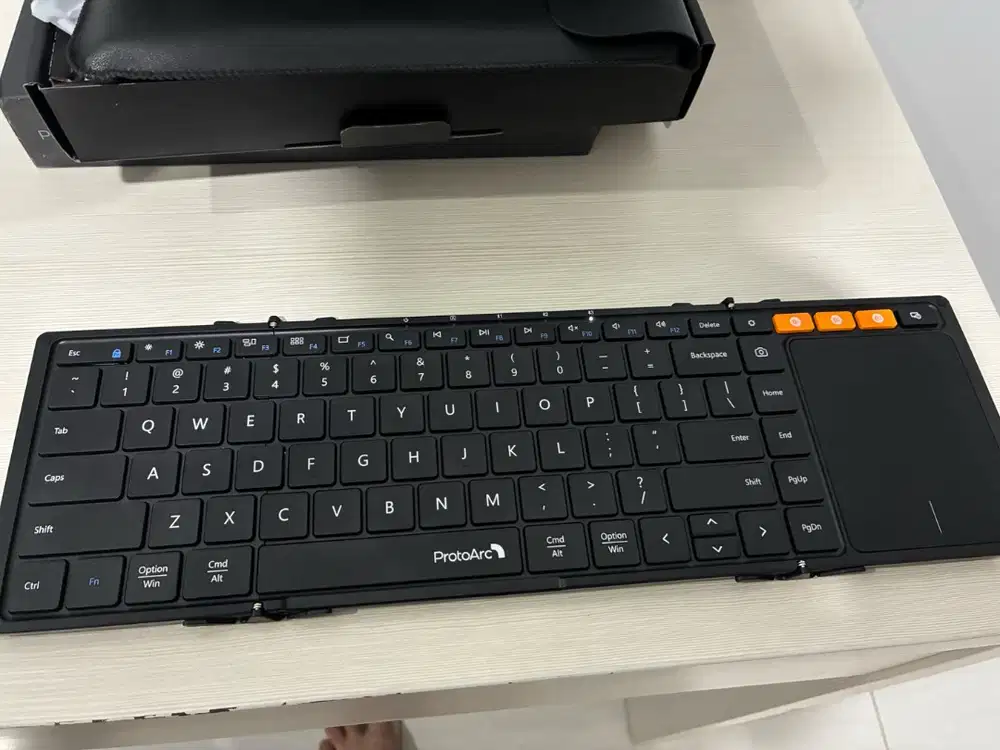 ProtoArc XK01 TP Foldable Keyboard with Trackpad wireless full size