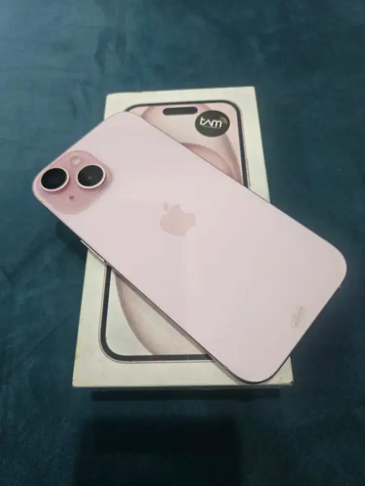 Iphone 15 128gb ibox 1000% full ori mesin msh segel