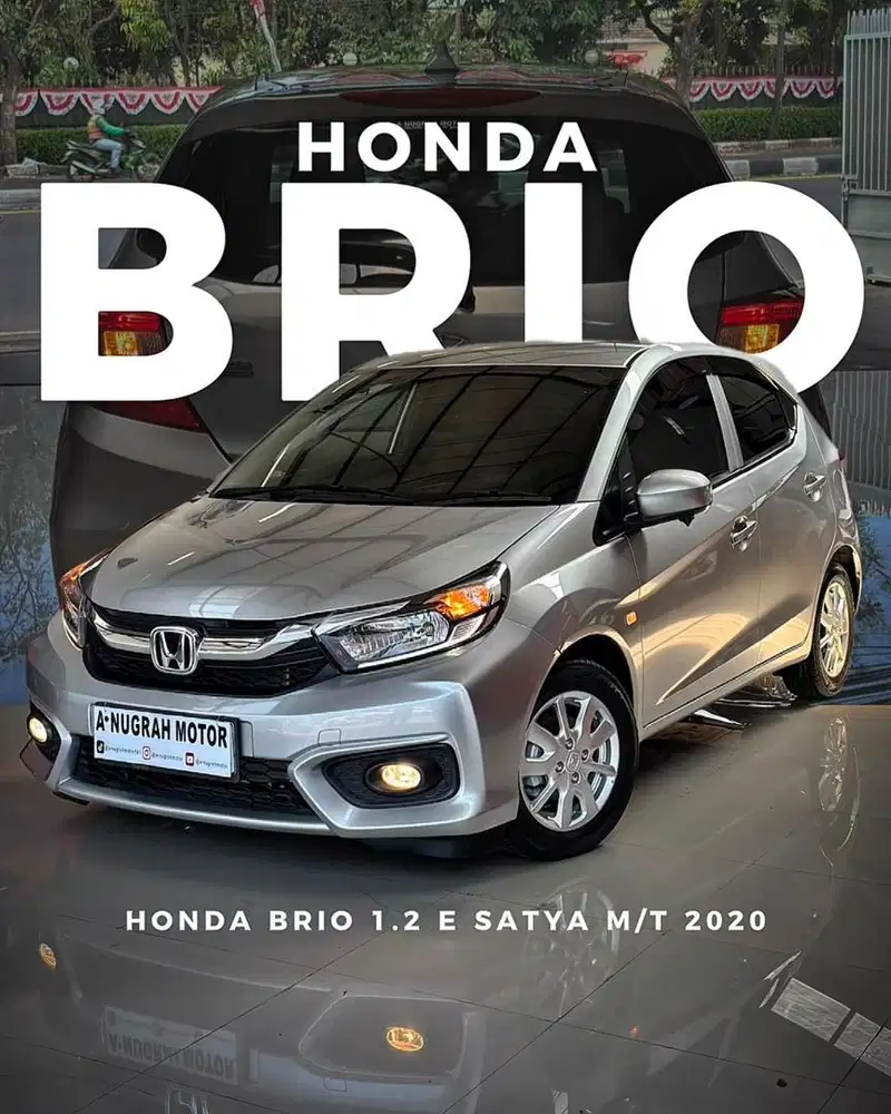 KILOMETER 12RIBU !! Honda New BRIO E MANUAL 2020 FACELIFT  || ANM