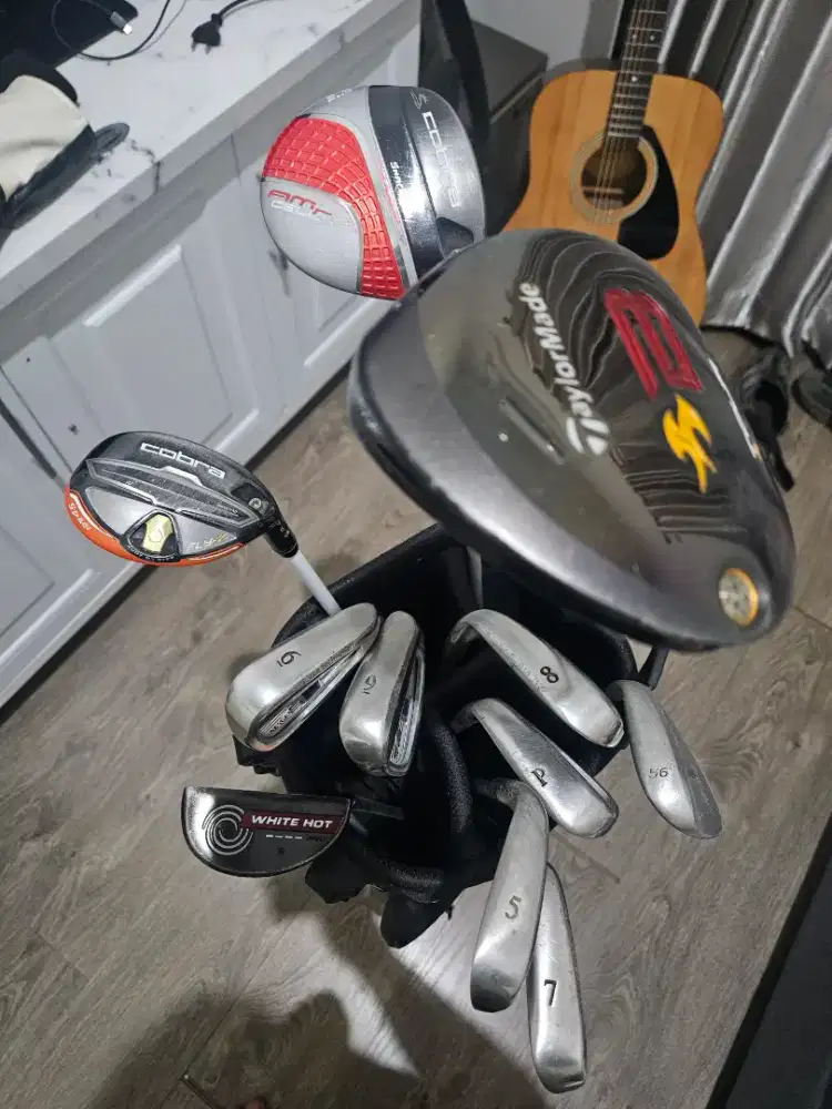 Dijual stik golf (mix) (cuman dipke di driving range karpet dan tanah)