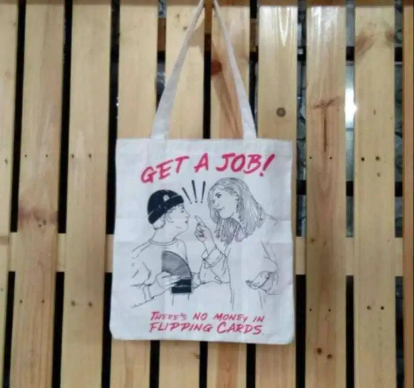 Tas totebag RIPNDIP putih