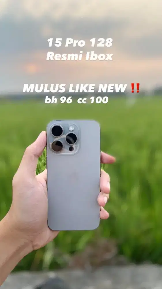 iPhone 15 Pro iBox Resmi