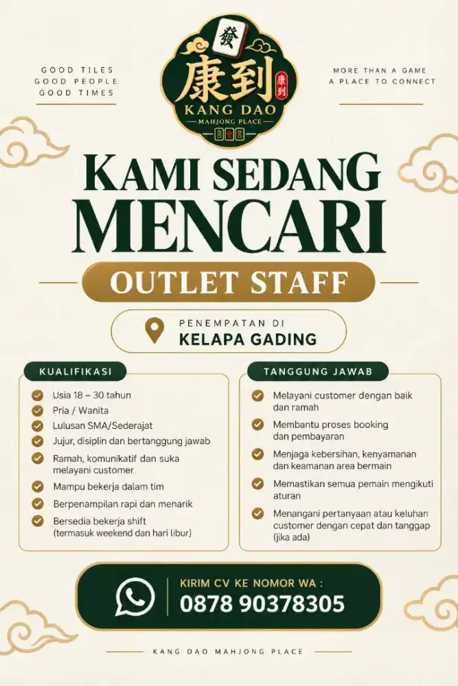 LOKER STAFF MAHJONG
