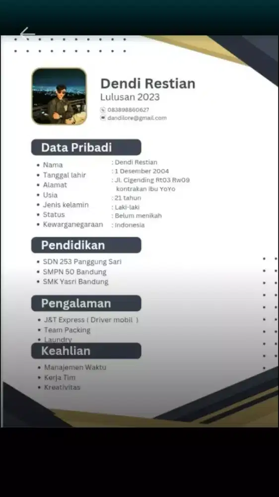 Cari Lowongan kerja