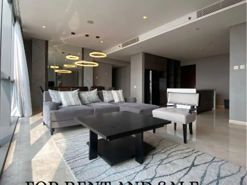 FOR RENT AND SALE Apartemen Casa Domaine 3BR