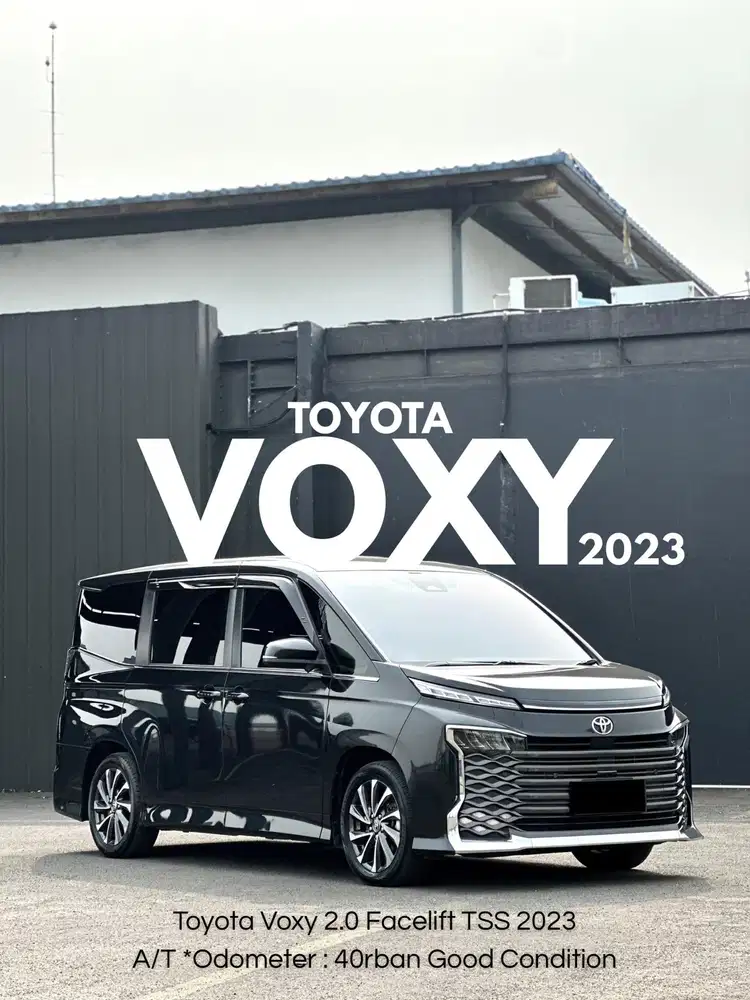 Toyota Voxy 2.0 Facelift TSS 2023 GOOD CONDITION
