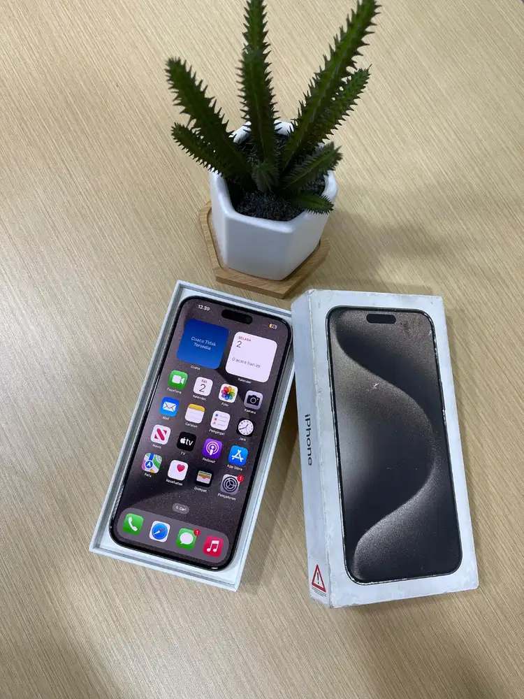 Di Beli langsung Cod iPhone 15 Pro 256gb iBox