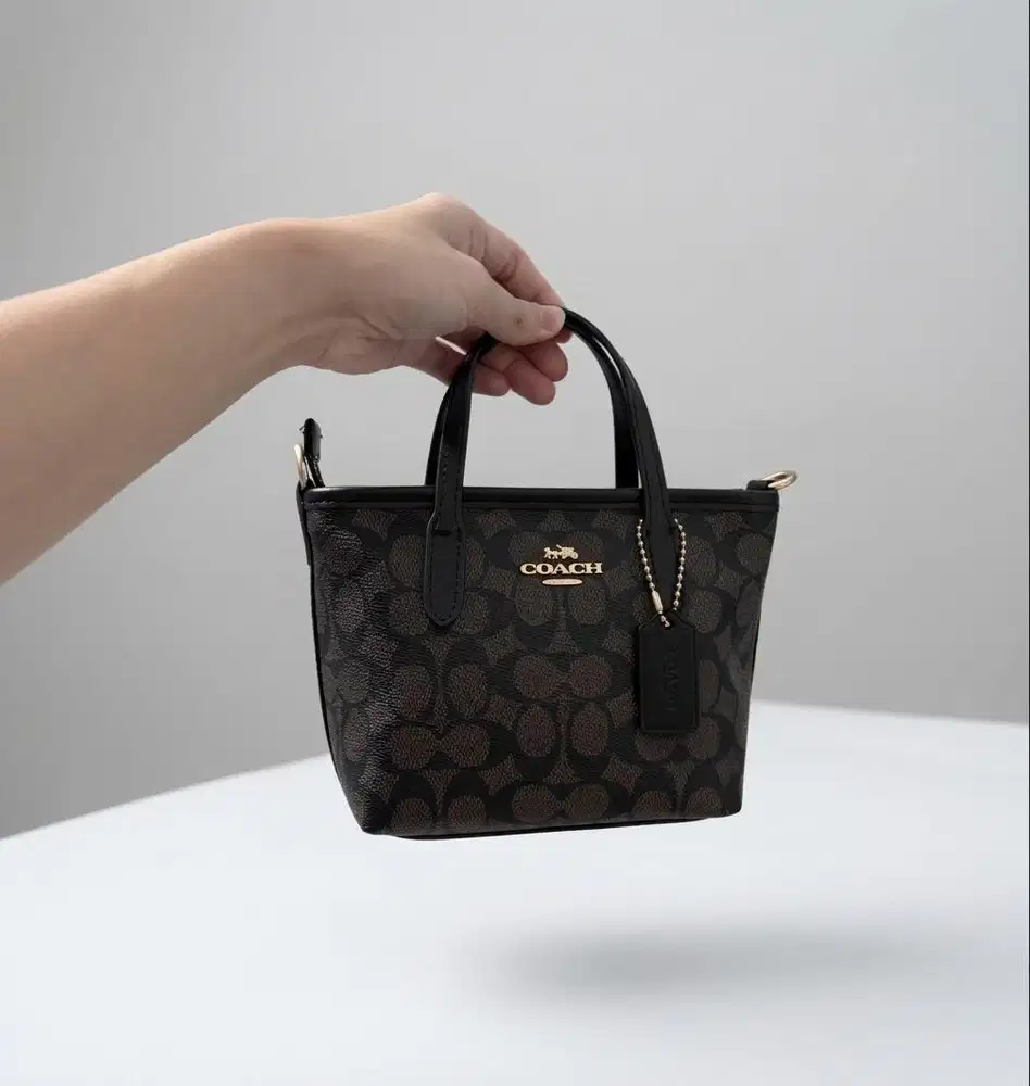 COC Mini City Tote In Signature Canvas