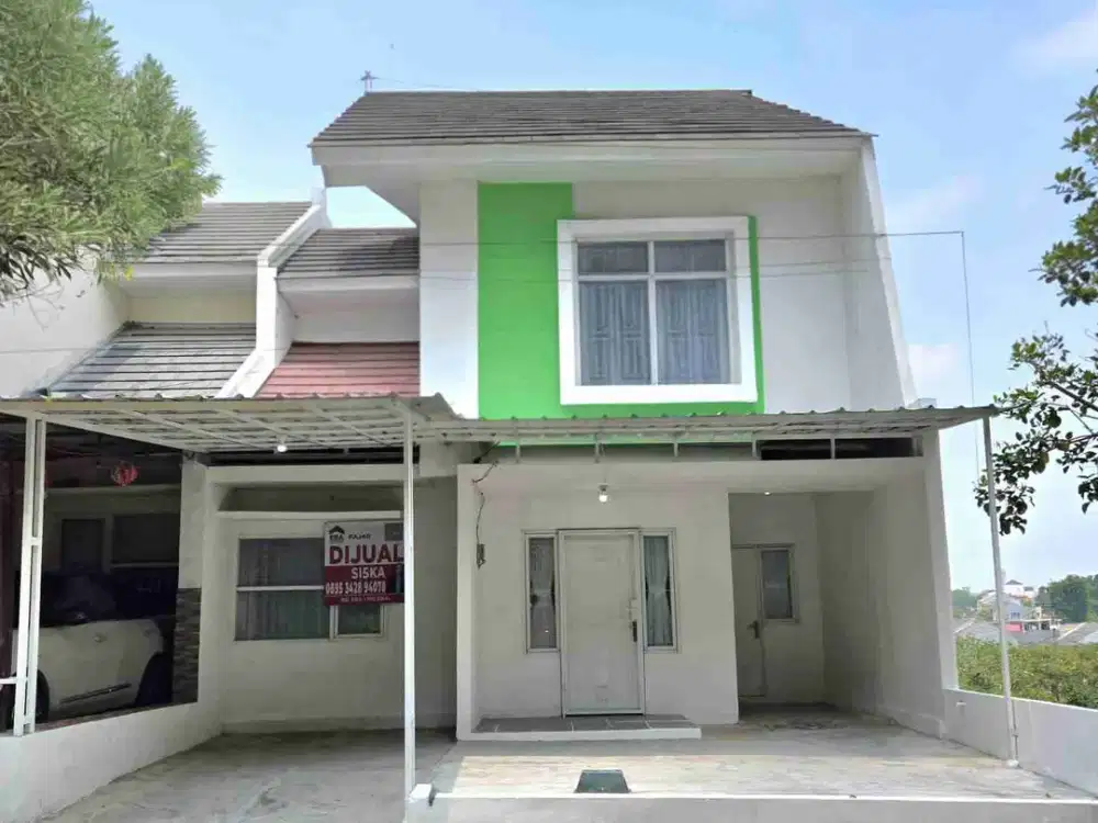 Dijual murah rumah 2 lt siap huni sdh bercanopy di Cibinong, 2 menit ke pintu tol Citeureup