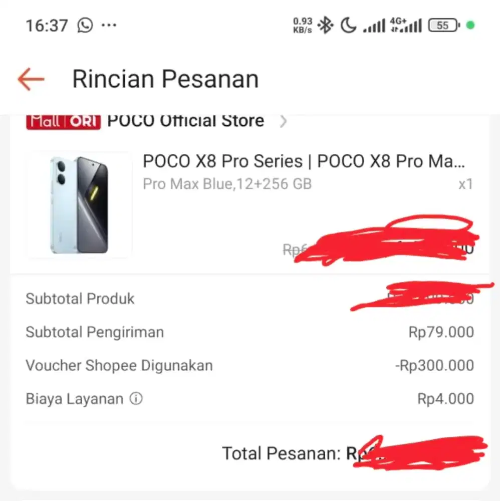 POCO X8 PRO MAX 12/256