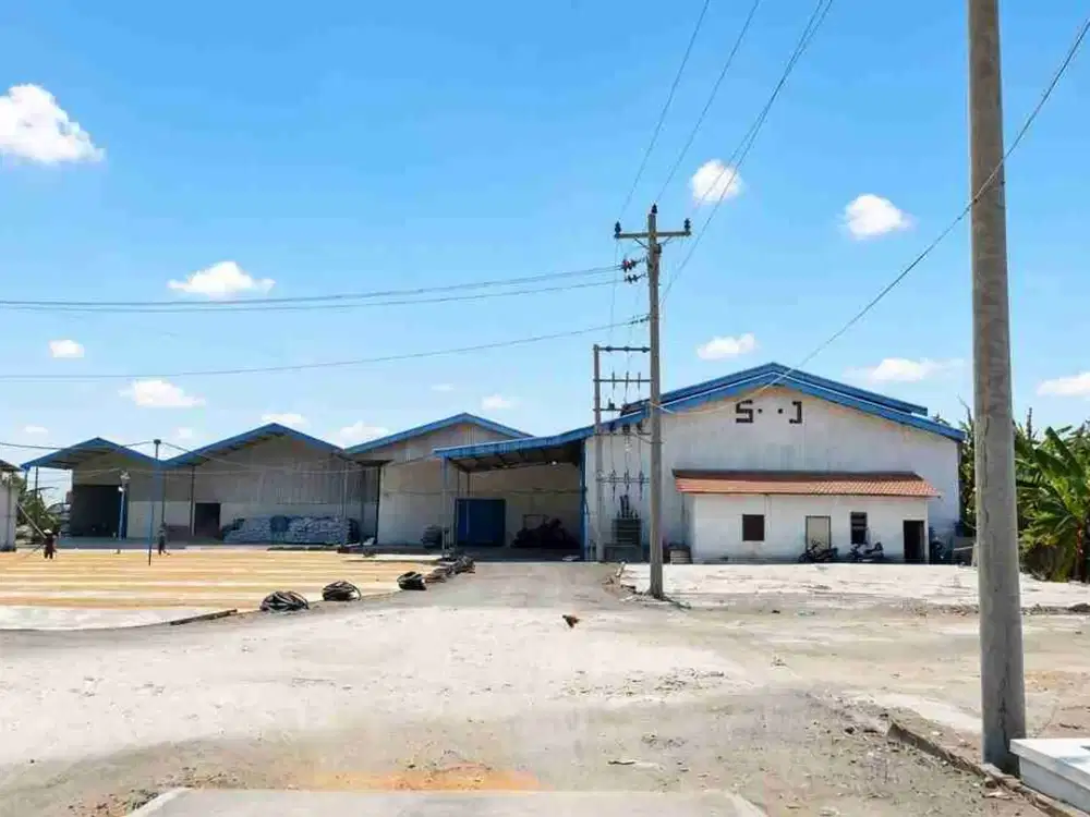 Dijual Tanah & Gudang, Bonus Rumah Mewah Demak Kota