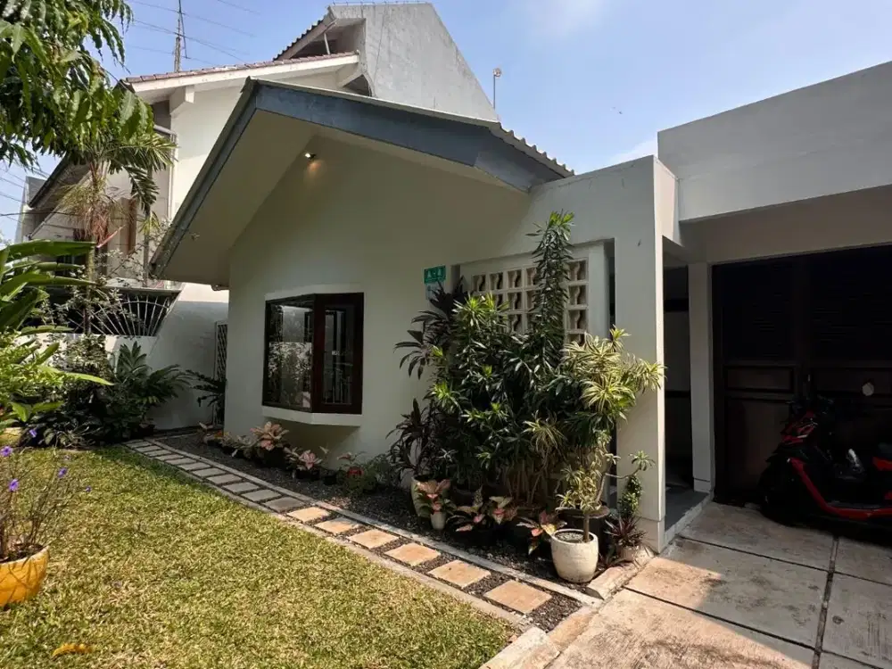 FOR SALE  BUNCIT INDAH PEJATEN BARAT VIEW TAMAN, VIBES ADEM,1 LANTAI